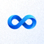 Visual Studio Code 代码编辑器官方 Logo - 蓝色无限符号图标